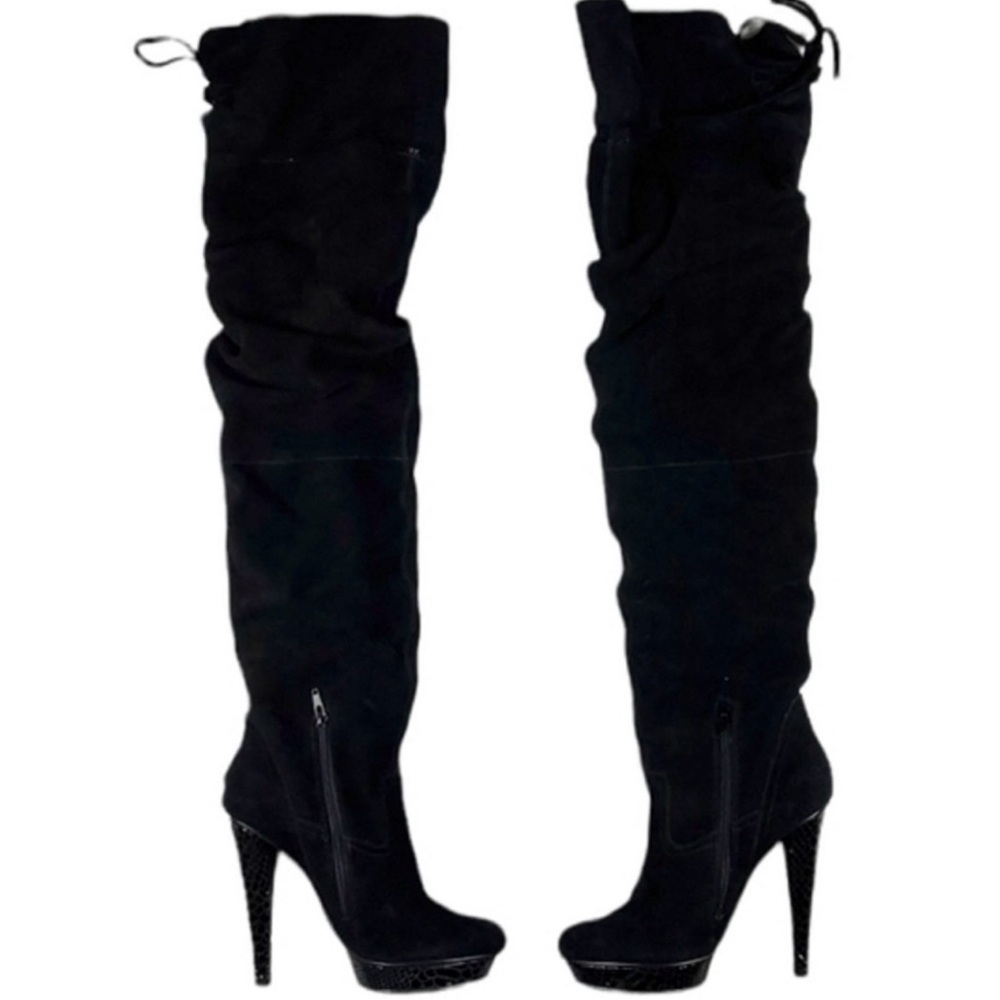 Baker’s Knee black boots